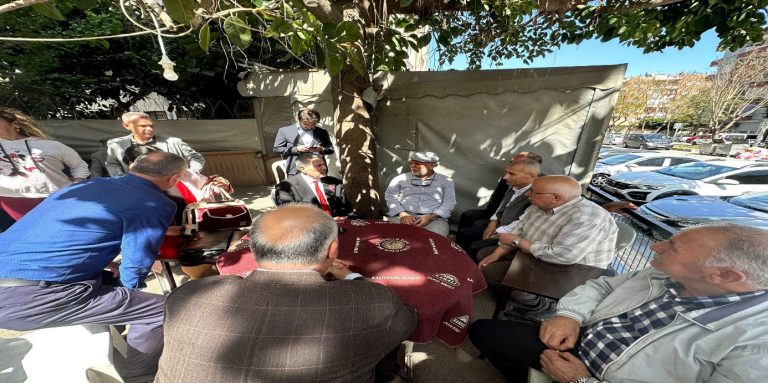 MHP Mersin Milletvekili adayı Dr. Levent UYSAL Malatya-Erkenekliler Kültür ve Dayanışma Derneğini ziyaret etti.