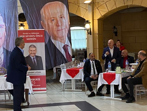 MHP Mersin Milletvekili adayı Dr. Levent UYSAL gazetecilerle kahvaltıda buluştu.