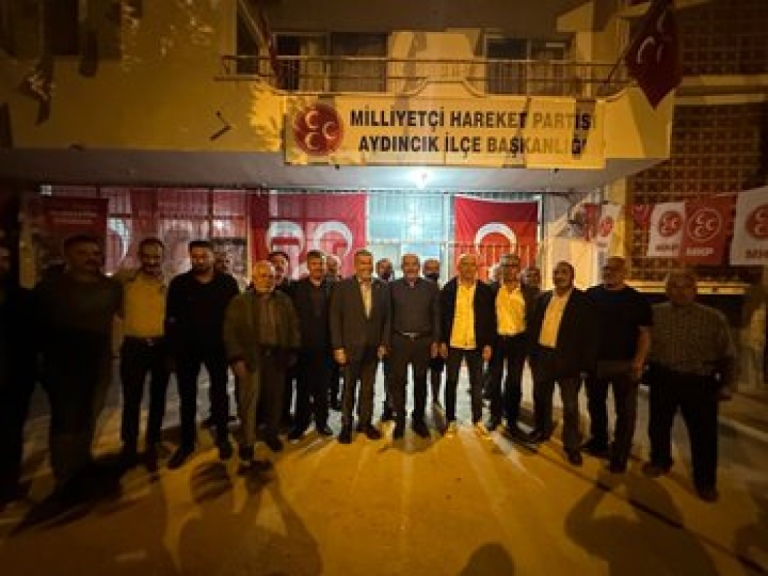 MHP Mersin Milletvekili adayı Dr. Levent UYSAL Aydıncı’lı hemşehrilerini ziyaret etti.