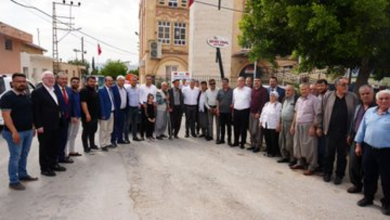  MHP Mersin Milletvekili adayı Dr. Levent UYSAL Akdeniz ilçesine bağlı köyleri ziyaret etti.