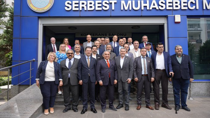 MHP Mersin Milletvekili adayı Dr. Levent UYSAL Mersin Serbest Muhasebeci ve Mali Müşavirler Odası